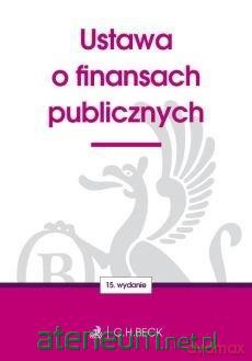 Ustawa o finansach publicznych [KSIĄŻKA]