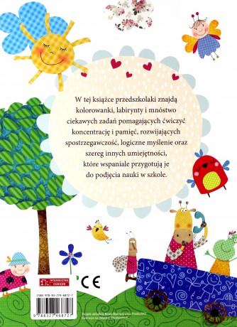 Wielka księga zadań przedszkolaka - Krzysztof Wiśniewski [KSIĄŻKA]