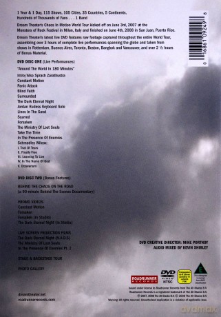 Dream Theater: Chaos In Motion 2007/2008 [2DVD]