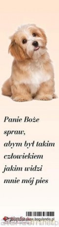 Zakładka do książki - Panie Boże spraw