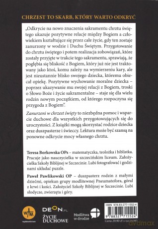 Zanurzeni w chrzest święty - Teresa Borkowska, Paweł Pawlikowski [KSIĄŻKA]