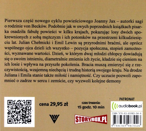 Zemsta i przebaczenie (Tom 1) Narodziny - Joanna Jax [AUDIOBOOK]