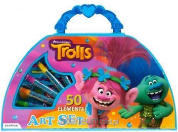 Zestaw artystyczny 50 el. Trolls