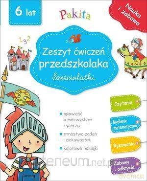 Zeszyt ćwiczeń przedszkolaka. Sześciolatki - Pascale Genestine "Pakita" [KSIĄŻKA]