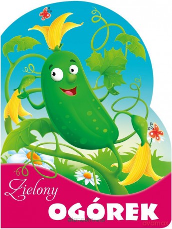 Zielony ogórek. Wykrojnik [KSIĄŻKA]