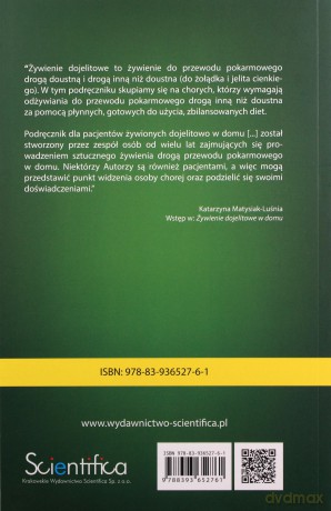 Żywienie dojelitowe w domu. Podręcznik dla pacjenta [KSIĄŻKA]