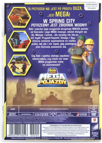 Bob Budowniczy: Mega Pojazdy [DVD]