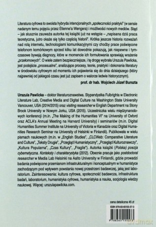 Literatura cyfrowa. W stronę podejścia procesualnego - Urszula Pawlicka [KSIĄŻKA]