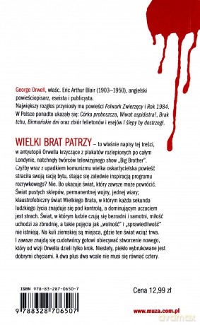 Rok 1984 - George Orwell [KSIĄŻKA]