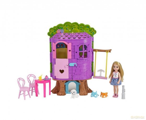 Barbie Chelsea Domek na drzewie