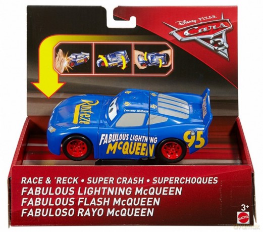 Cars 3 Super Crash Niesamowity Zygzak McQueen
