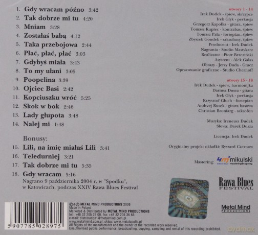 Irek Dudek (Shakin' Dudi): Platynowa Płyta (digipack) [CD]