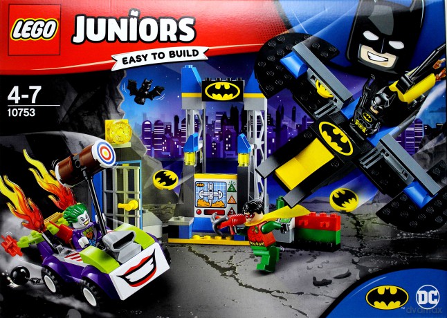 LEGO Atak Jokera na jaskinię Batmana (10753) [KLOCKI]
