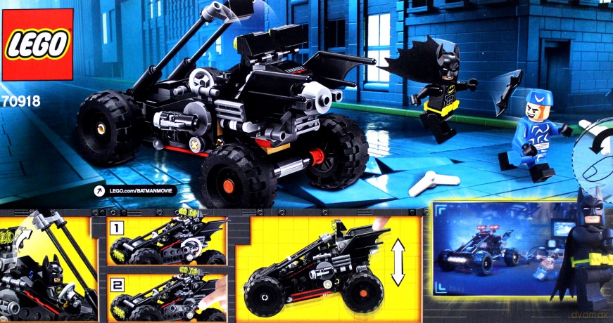 LEGO Batman Movie Łazik piaskowy Batmana (70918) [KLOCKI]