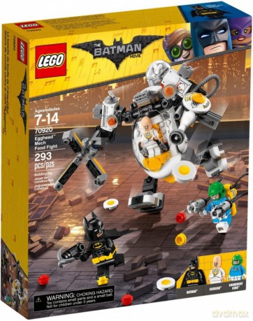 LEGO Batman Movie Mech Eggheada i bitwa na jedzenie (70920) [KLOCKI]