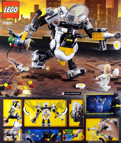 LEGO Batman Movie Mech Eggheada i bitwa na jedzenie (70920) [KLOCKI]