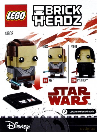 LEGO BrickHeadz Rey (Gwiezdne Wojny) (41602) [KLOCKI]