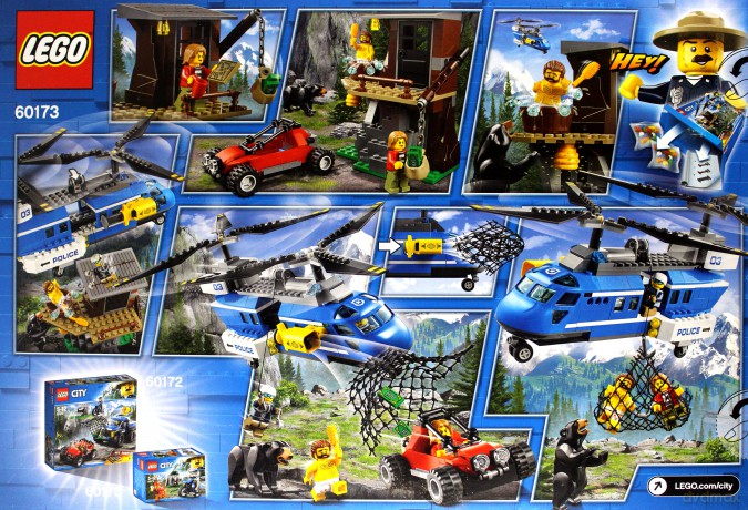 LEGO City Aresztowanie w górach (60173) [KLOCKI]