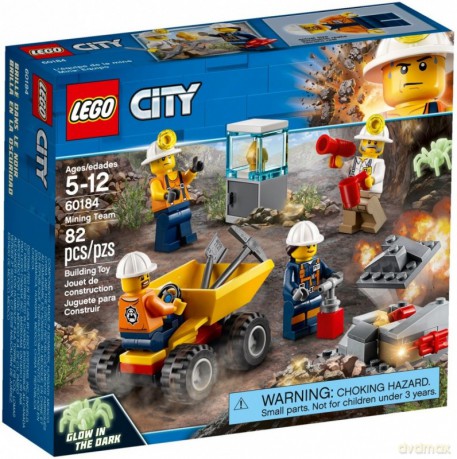 LEGO City Ekipa górnicza (60184) [KLOCKI]