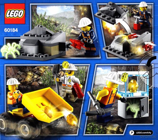 LEGO City Ekipa górnicza (60184) [KLOCKI]