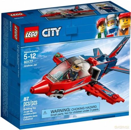 LEGO City Odrzutowiec pokazowy (60177) [KLOCKI]