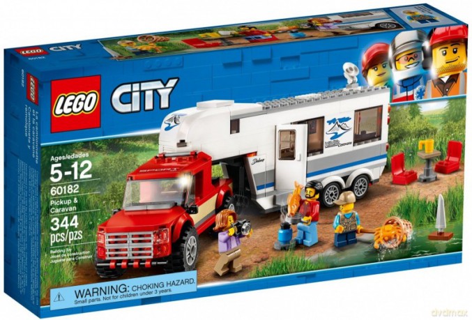 LEGO City Pickup z przyczepą (60182) [KLOCKI]