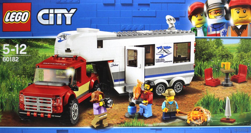 LEGO City Pickup z przyczepą (60182) [KLOCKI]
