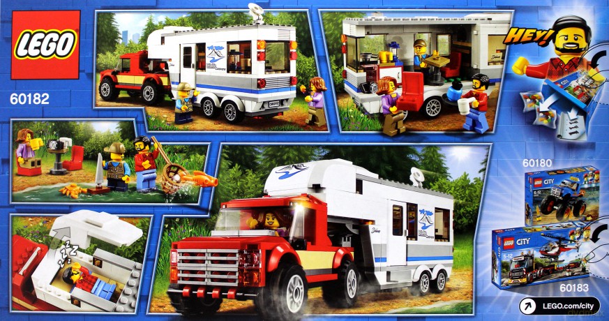 LEGO City Pickup z przyczepą (60182) [KLOCKI]