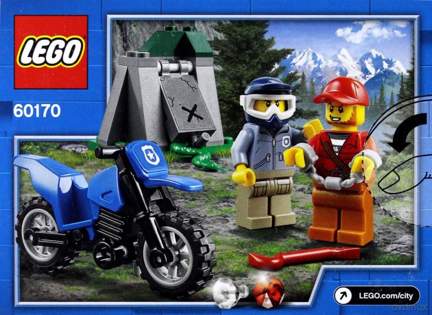 LEGO City Pościg za terenówką (60170) [KLOCKI]