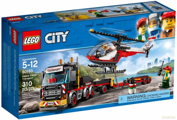 LEGO City Transporter ciężkich ładunków (60183) [KLOCKI]