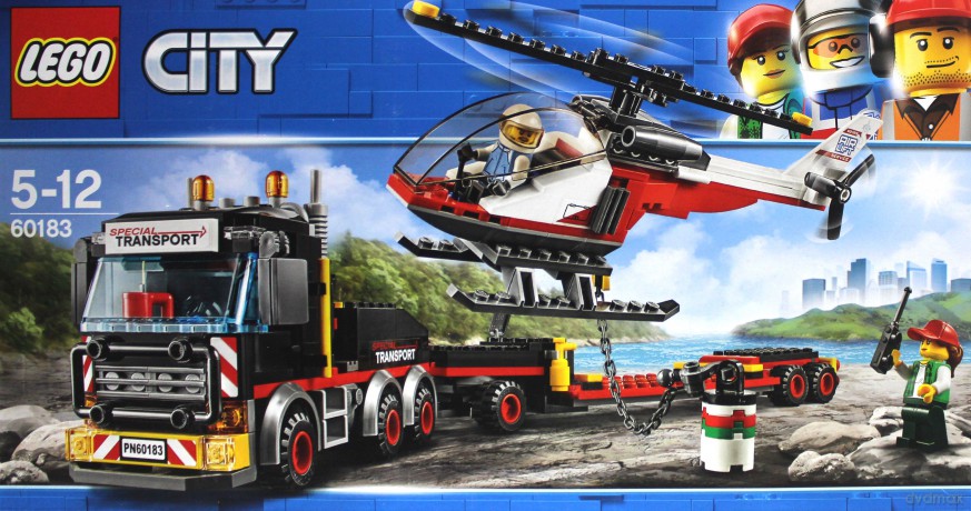 LEGO City Transporter ciężkich ładunków (60183) [KLOCKI]