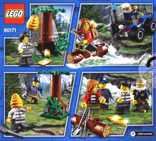 LEGO City Uciekinierzy w górach (60171) [KLOCKI]
