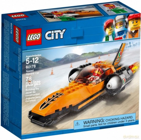LEGO City Wyścigowy samochód (60178) [KLOCKI]