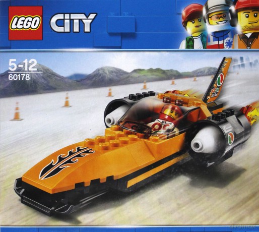 LEGO City Wyścigowy samochód (60178) [KLOCKI]