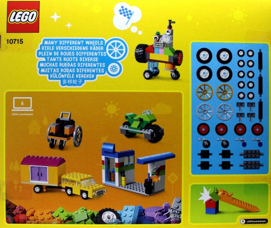 LEGO Classic Klocki na kółkach (10715) [KLOCKI]