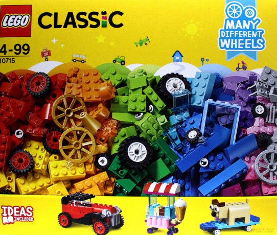LEGO Classic Klocki na kółkach (10715) [KLOCKI]