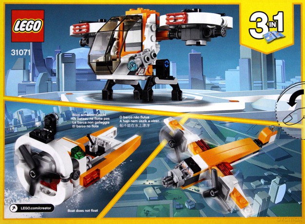 LEGO Creator Dron badawczy (31071) [KLOCKI]