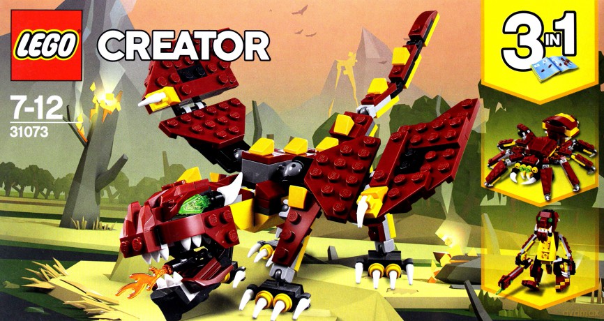 LEGO Creator Mityczne stworzenia (31073) [KLOCKI]