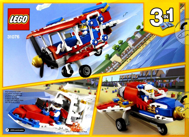LEGO Creator Samolot kaskaderski (31076) [KLOCKI]