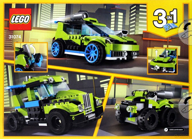 LEGO Creator Wyścigówka (31074) [KLOCKI]