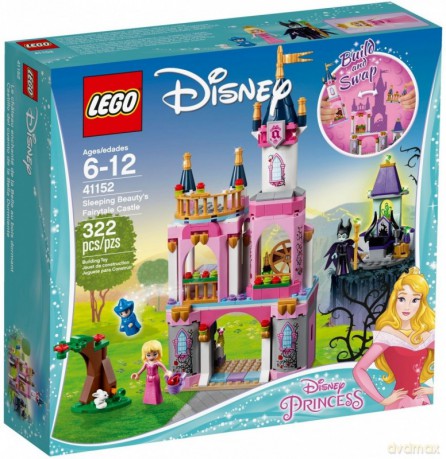 LEGO Disney Princess Bajkowy zamek Śpiącej Królewny (41152) [KLOCKI]