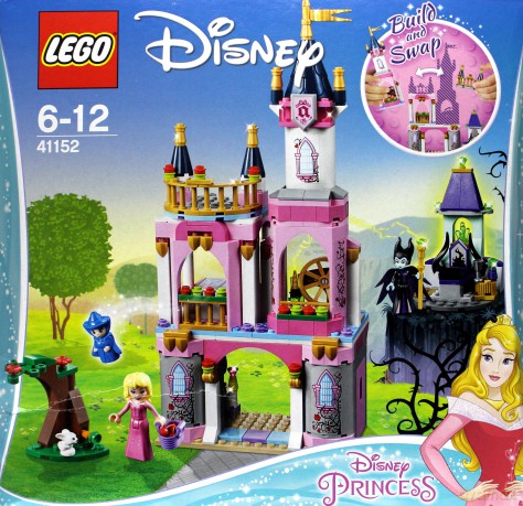 LEGO Disney Princess Bajkowy zamek Śpiącej Królewny (41152) [KLOCKI]