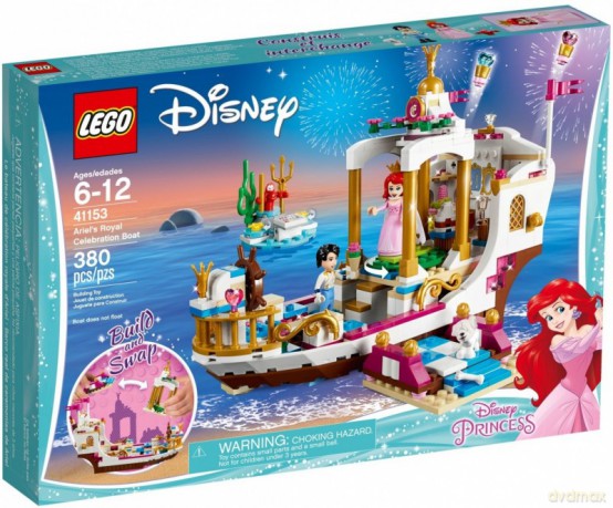 LEGO Disney Princess Uroczysta łódź Ariel (41153) [KLOCKI]