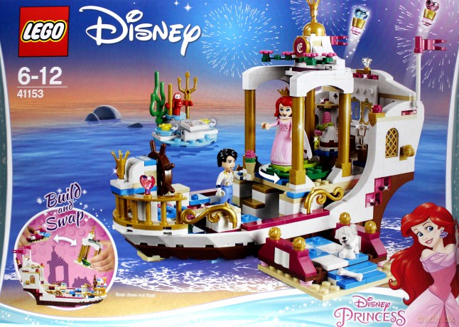 LEGO Disney Princess Uroczysta łódź Ariel (41153) [KLOCKI]