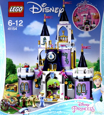 LEGO Disney Princess Wymarzony zamek Kopciuszka (41154) [KLOCKI]