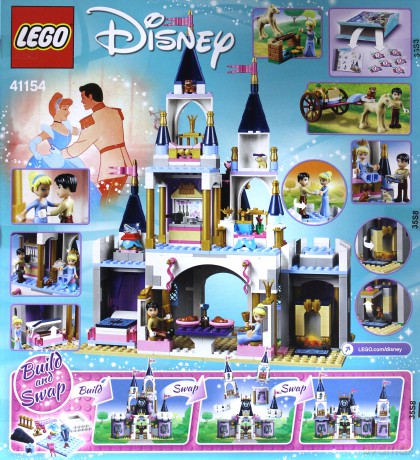 LEGO Disney Princess Wymarzony zamek Kopciuszka (41154) [KLOCKI]