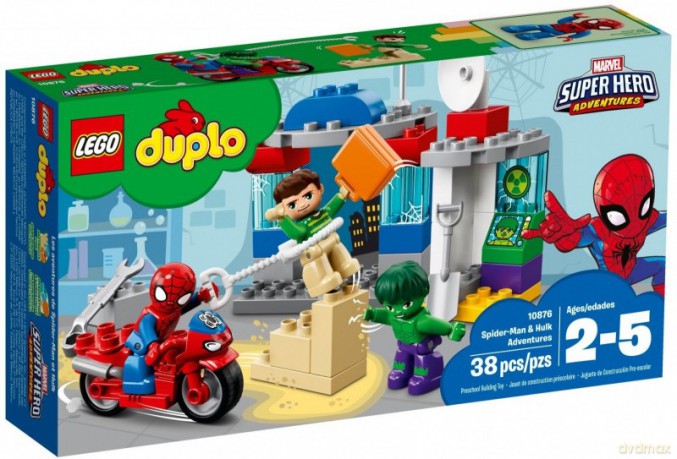 LEGO DUPLO Przygody Spider-Mana i Hulka (10876) [KLOCKI]