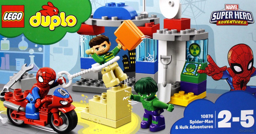 LEGO DUPLO Przygody Spider-Mana i Hulka (10876) [KLOCKI]