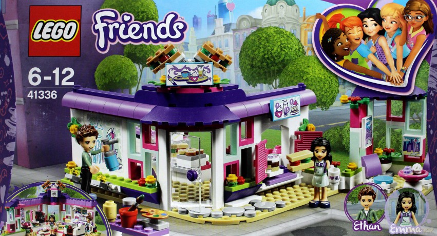 LEGO Friends Artystyczna kawiarnia Emmy (41336) [KLOCKI]