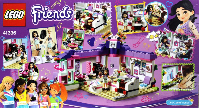 LEGO Friends Artystyczna kawiarnia Emmy (41336) [KLOCKI]